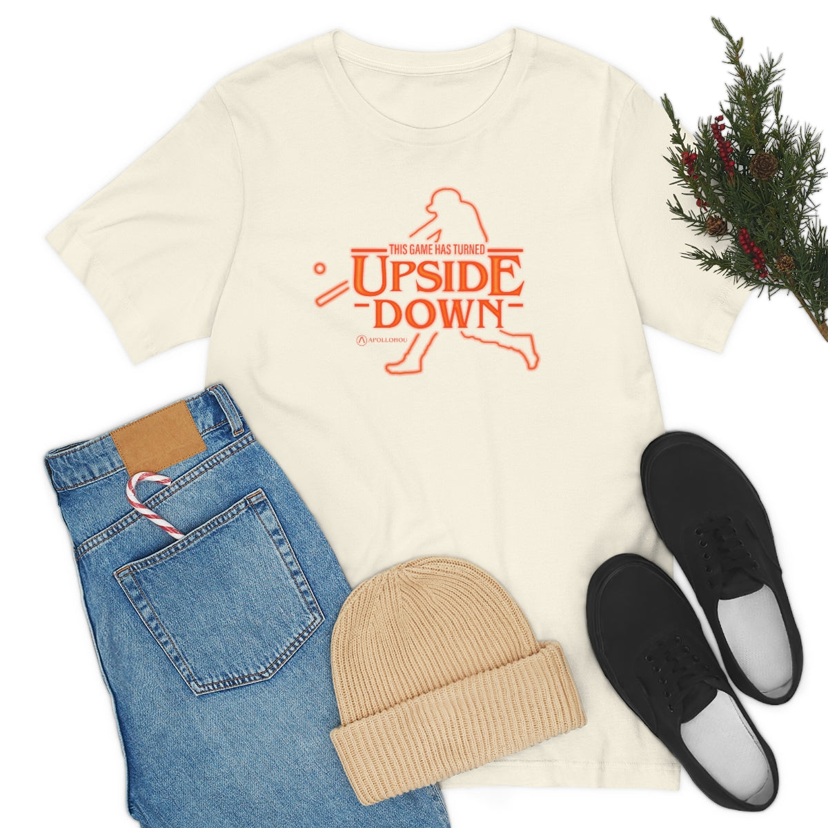 Upside Down Unisex Jersey Tee
