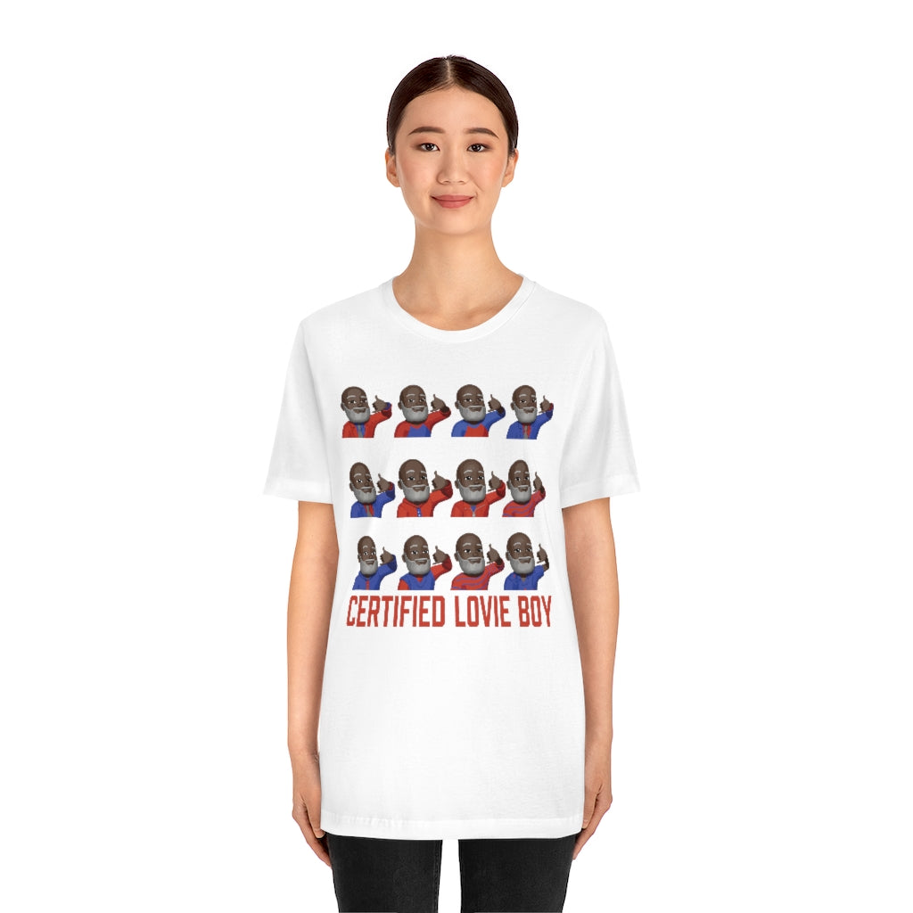 Certified Lovie Boy Unisex Jersey Short Sleeve Tee