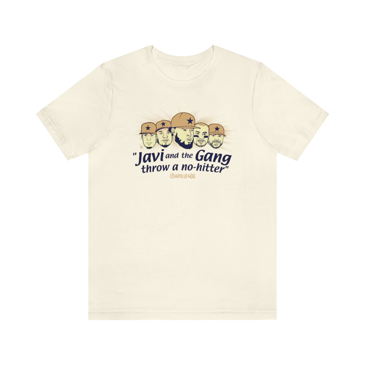 "Javi and the GANG throw a no-hitter" Unisex Jersey Tee