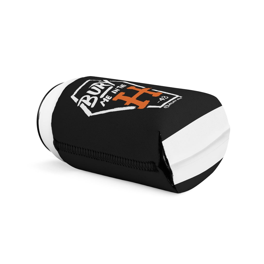 Bury Me In The H (Coffin Variant) Black Koozie