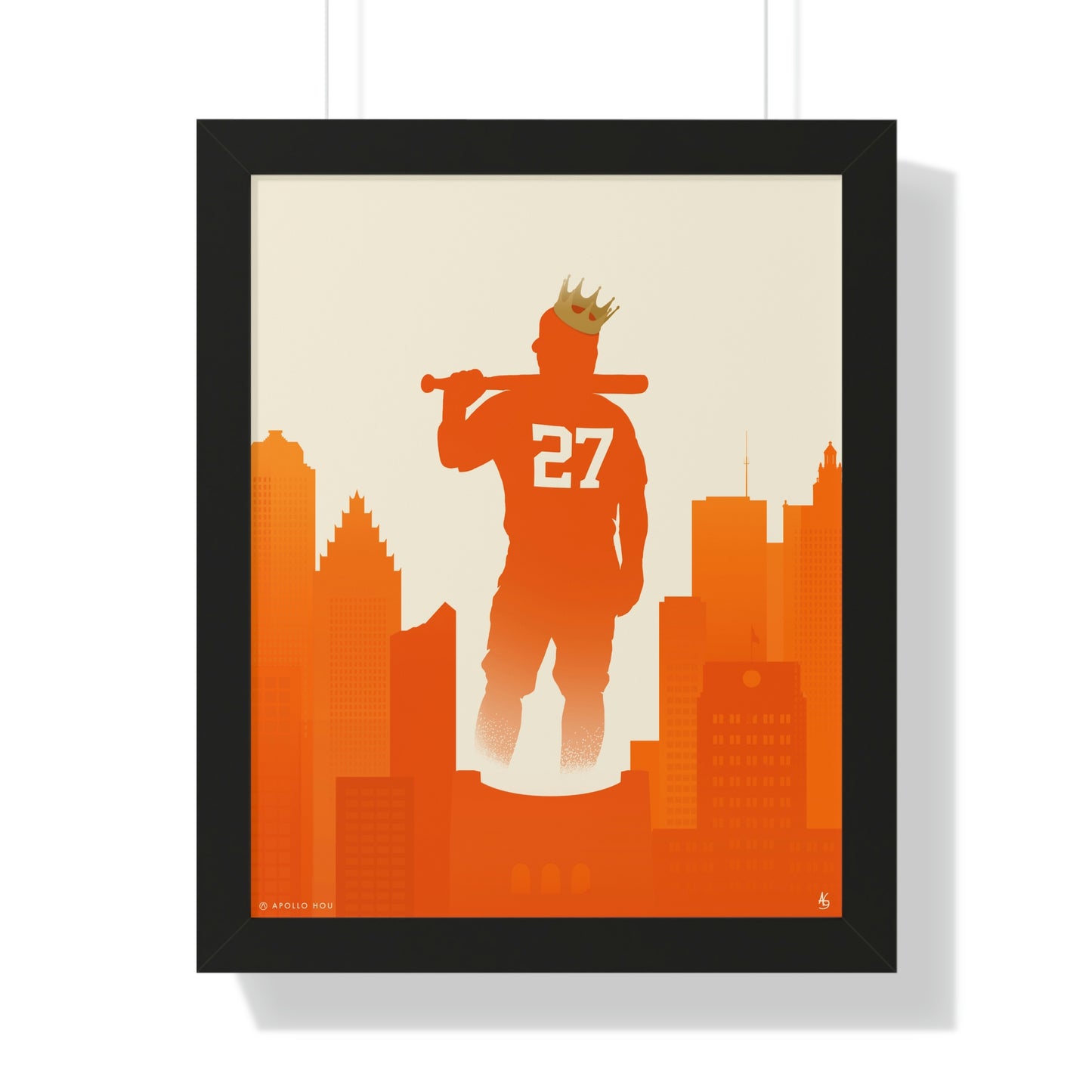 El Gigante - Framed Vertical Print