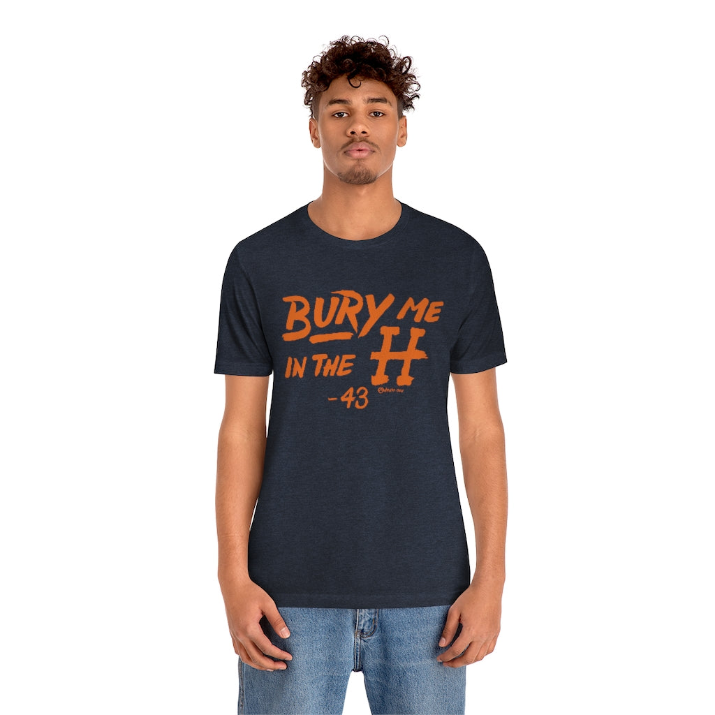 Bury Me In The H Unisex Jersey Short-Sleeve Tee