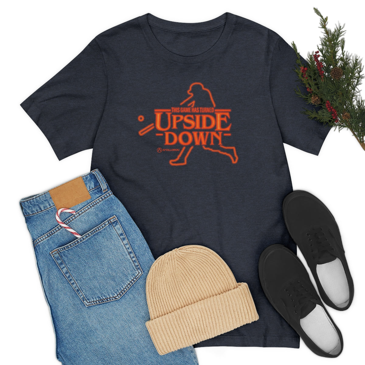 Upside Down Unisex Jersey Tee