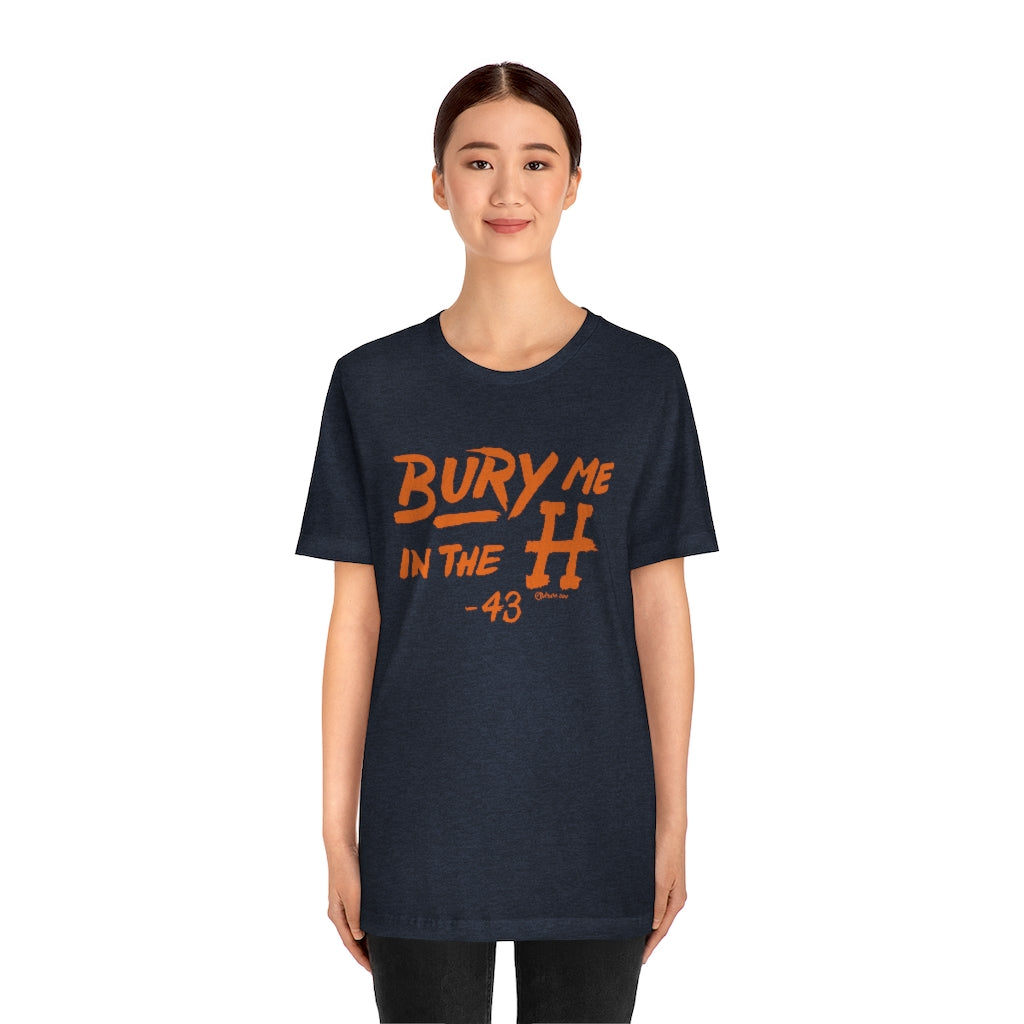 Bury Me In The H Unisex Jersey Short-Sleeve Tee