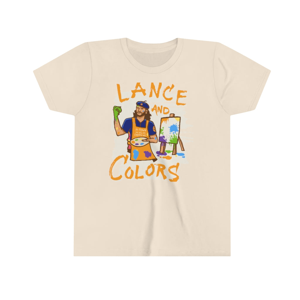 Lance And Colors Short Sleeve Kids Tee
