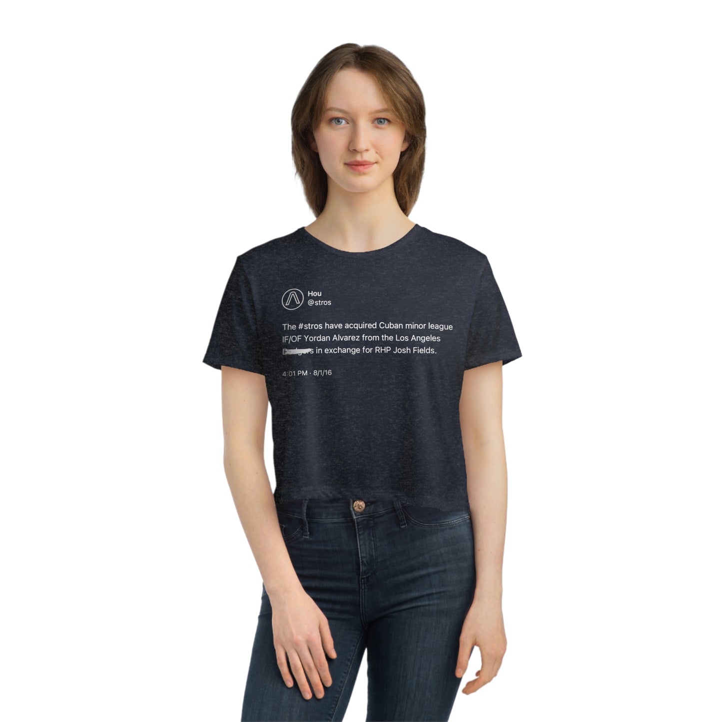 Thank You, LA Cropped Tee