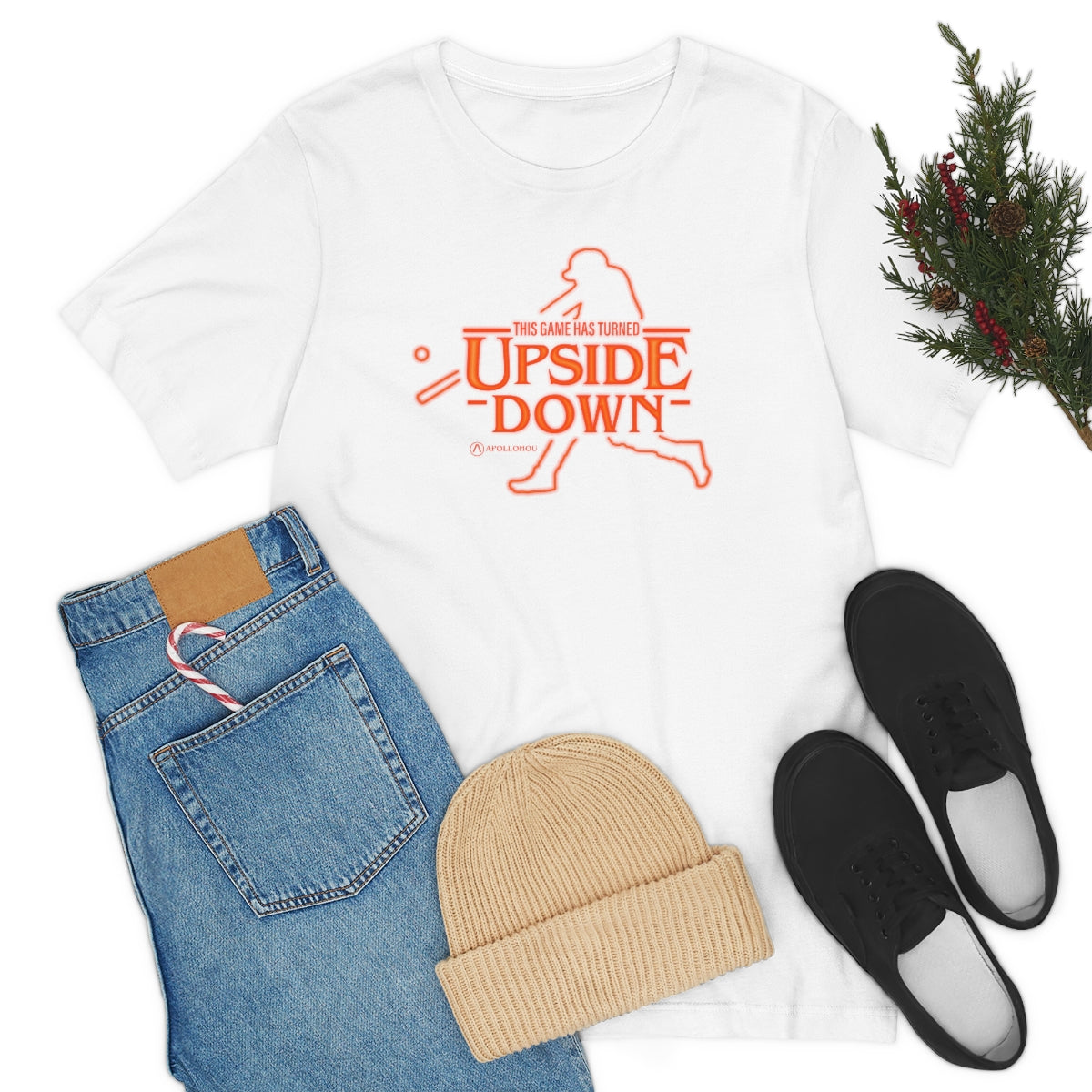 Upside Down Unisex Jersey Tee
