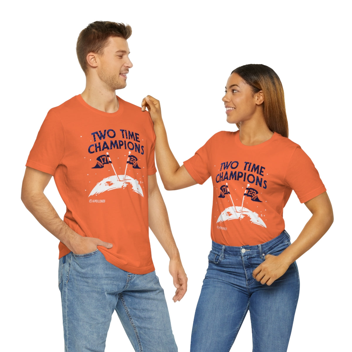 Two Time Champions Unisex Jersey Tee