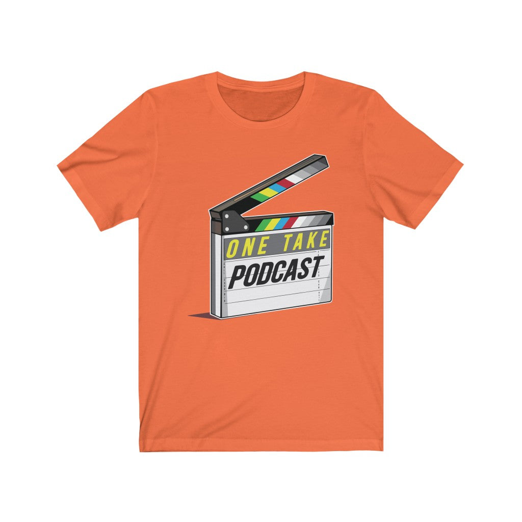 One Take Podcast Unisex Jersey Short Sleeve Tee