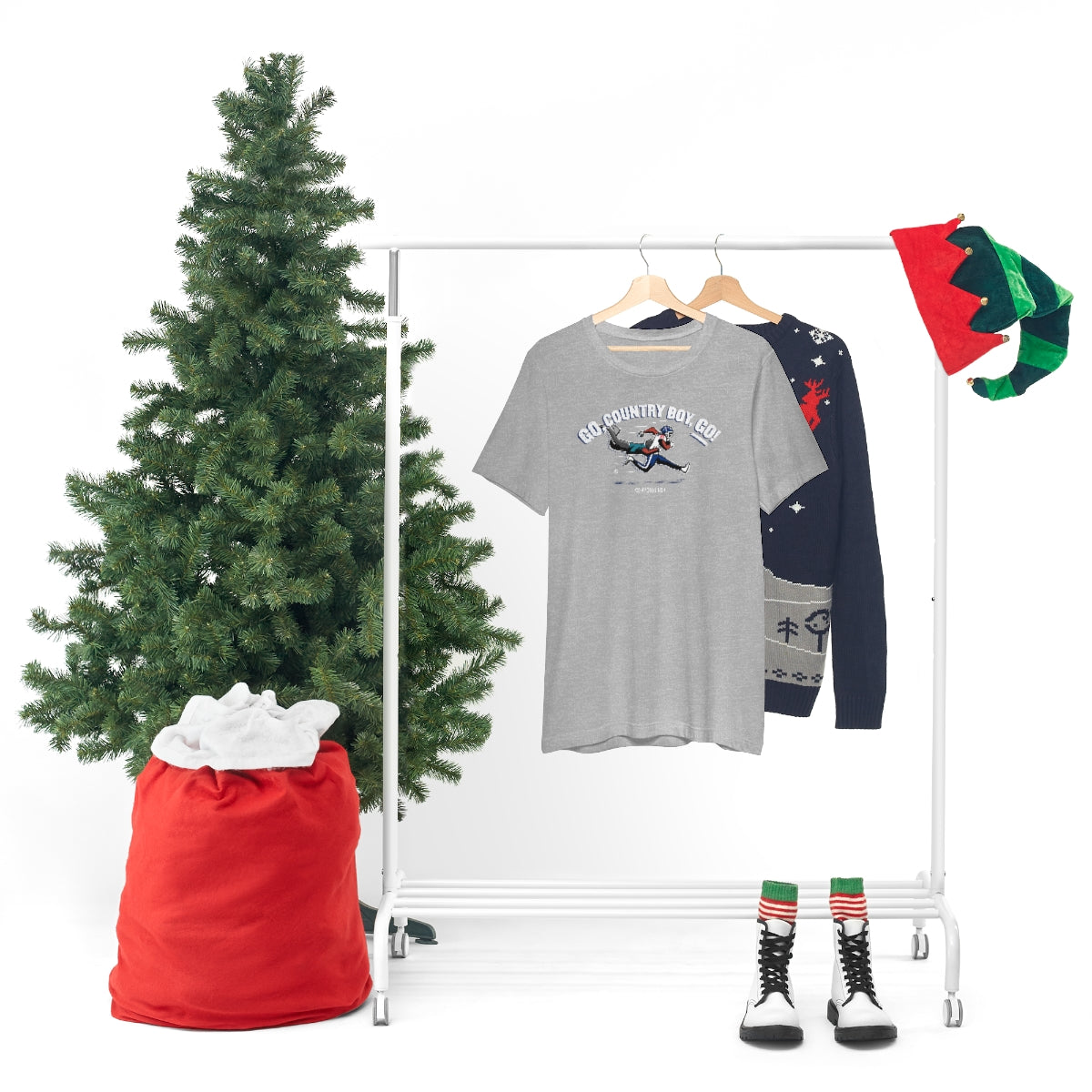 Go, Country Boy, Go! Unisex Jersey Tee