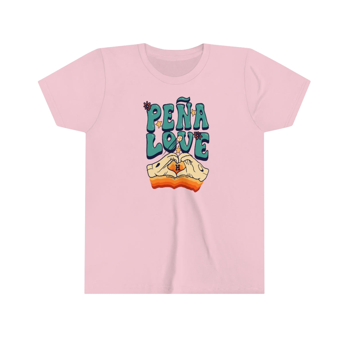 Peña Love Short Sleeve Kids Tee