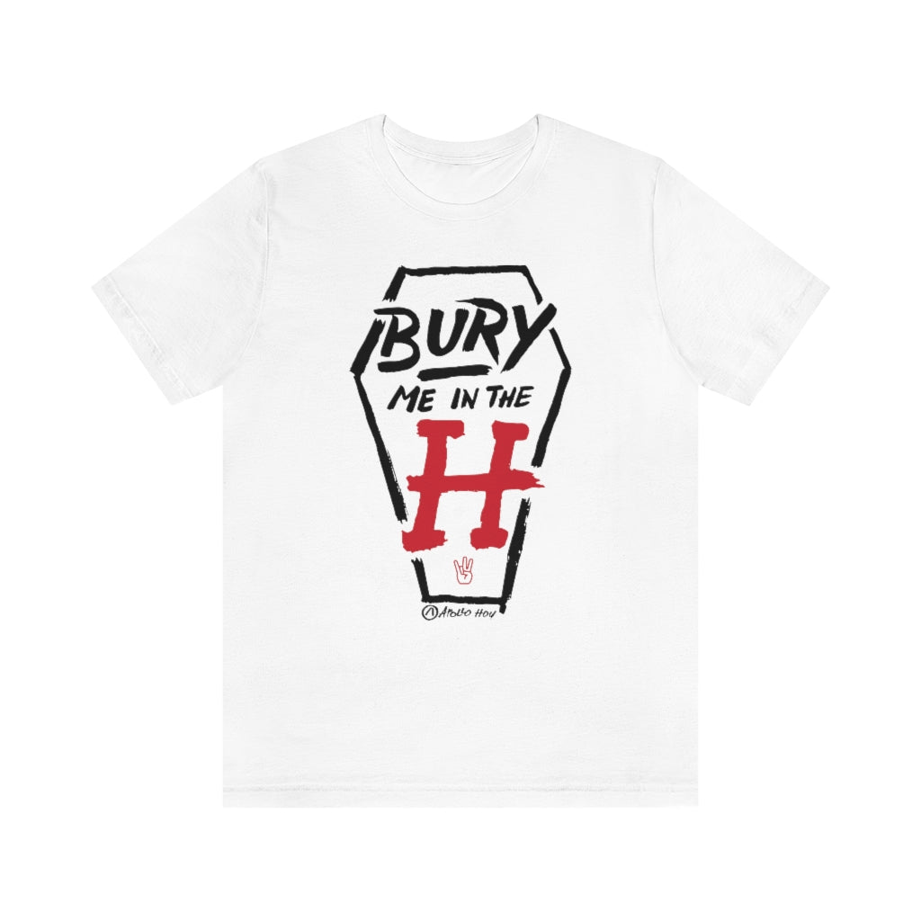 Bury Me In The H (UH Variant) Unisex Jersey Short-Sleeve Tee