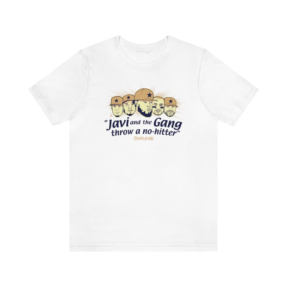 "Javi and the GANG throw a no-hitter" Unisex Jersey Tee