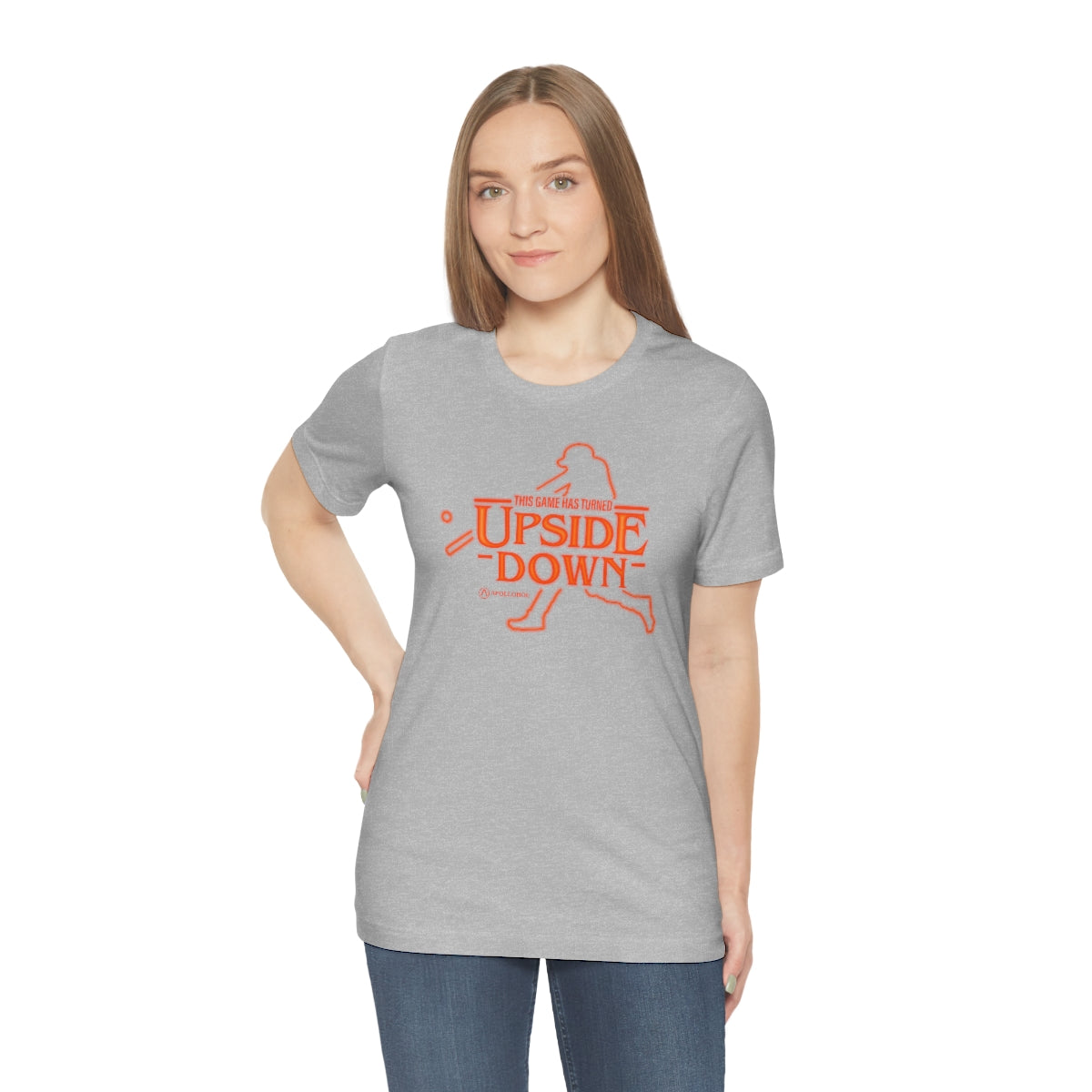 Upside Down Unisex Jersey Tee