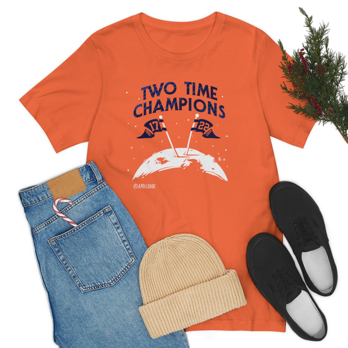 Two Time Champions Unisex Jersey Tee