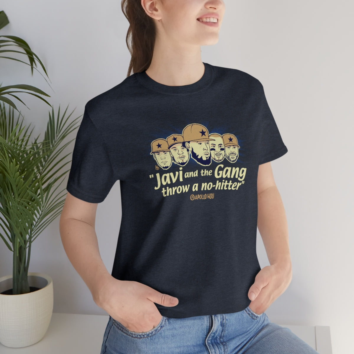 "Javi and the GANG throw a no-hitter" Unisex Jersey Tee