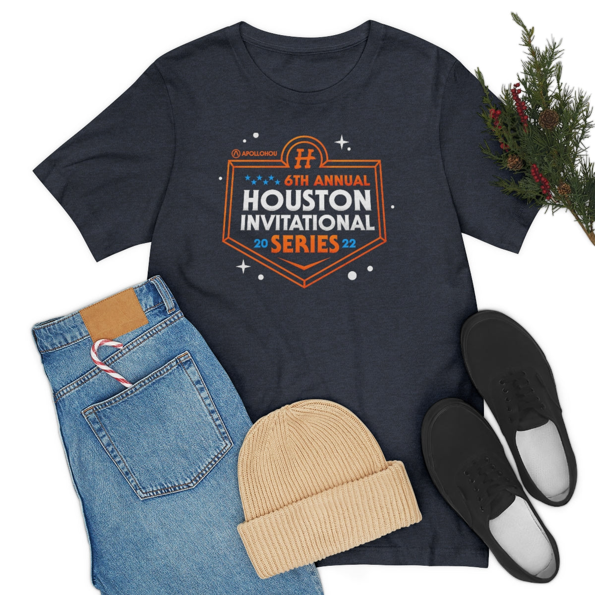 6th Annual Houston Invitational Unisex Jersey Tee