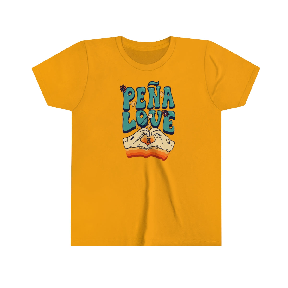 Peña Love Short Sleeve Kids Tee