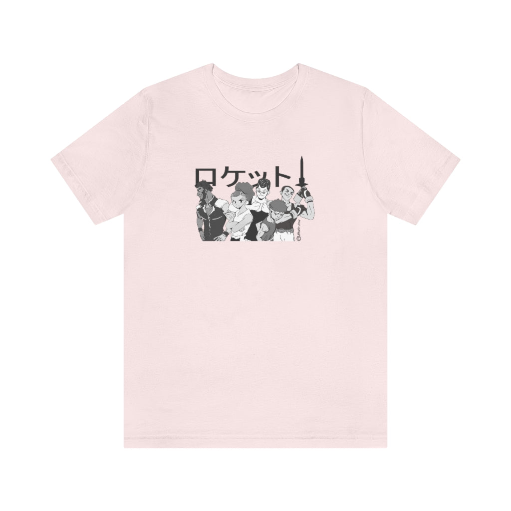 Rokketo Anime Unisex Jersey Tee