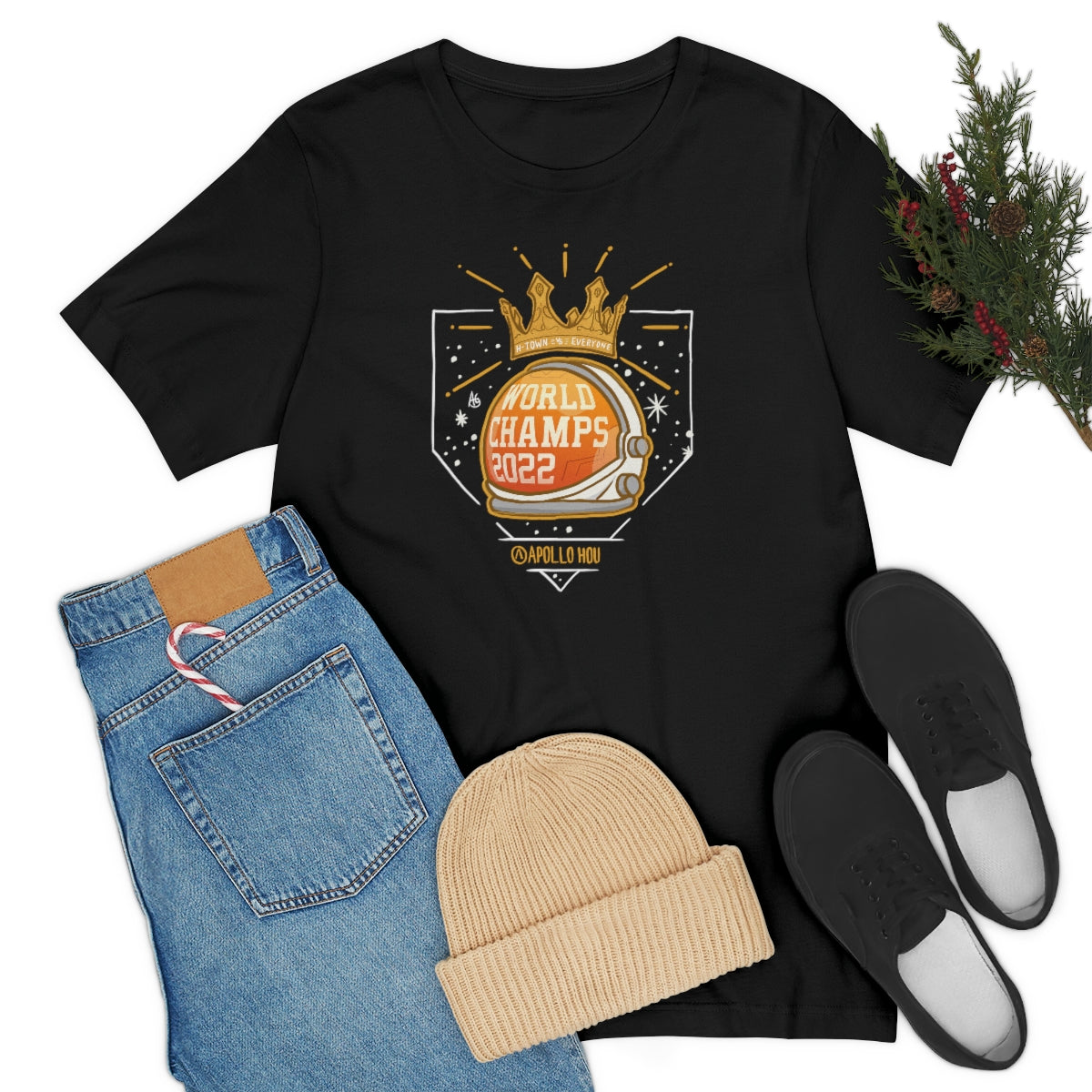 World Champs 2022 Spaceman Helmet Unisex Jersey Tee