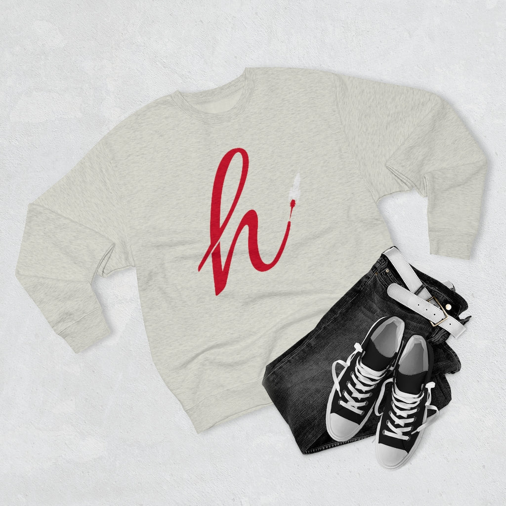 Red H Rocket Premium Crewneck Sweatshirt