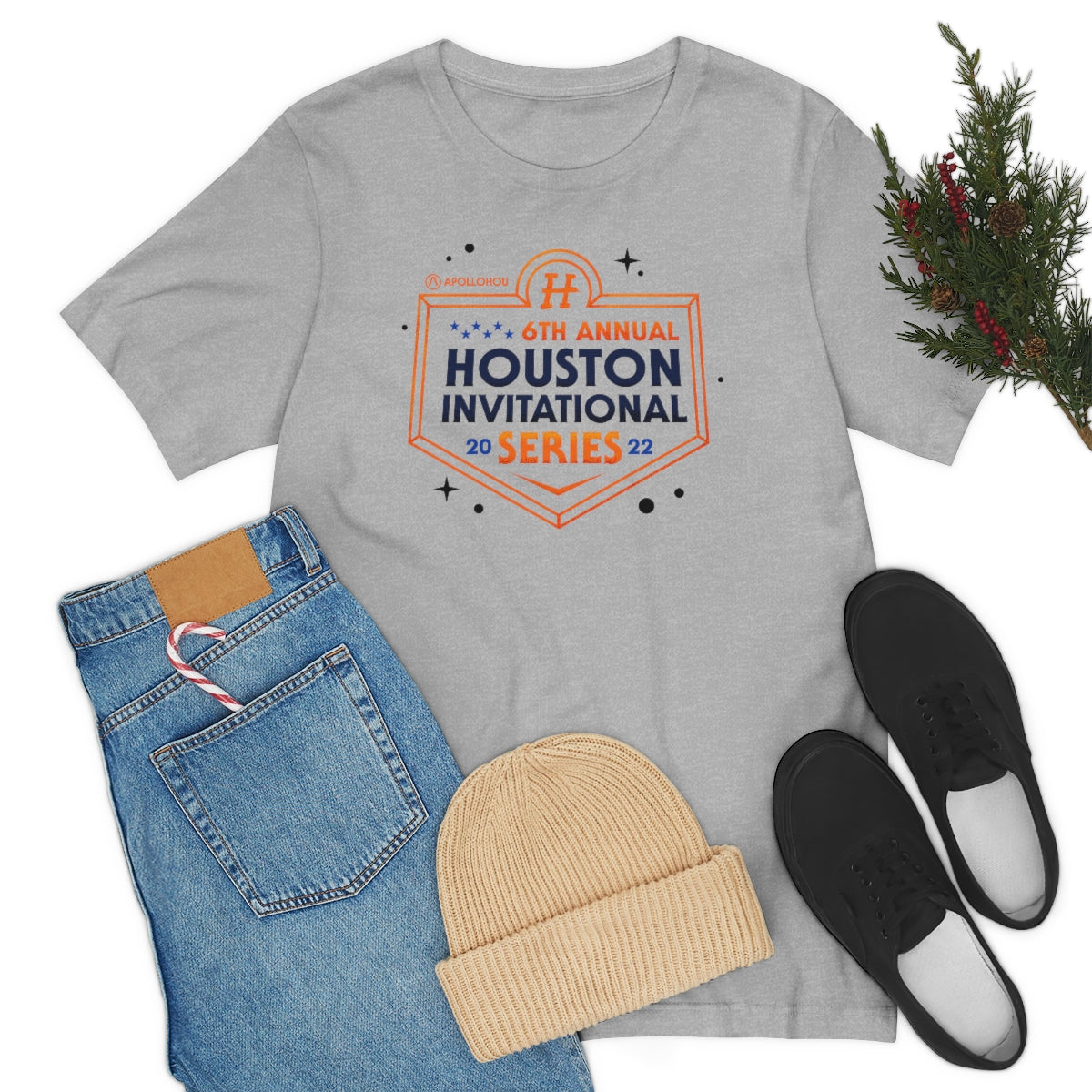 6th Annual Houston Invitational Unisex Jersey Tee