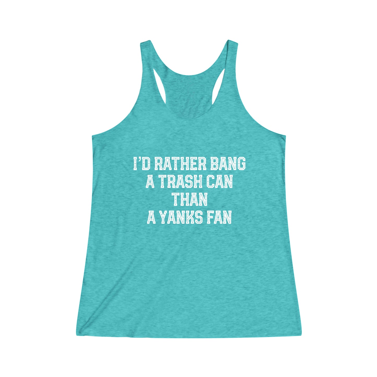 I’d Rather Women's Racerback Tank