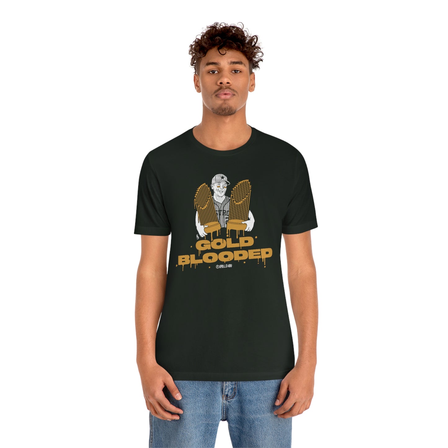 GOLD BLOODED Unisex Jersey Tee