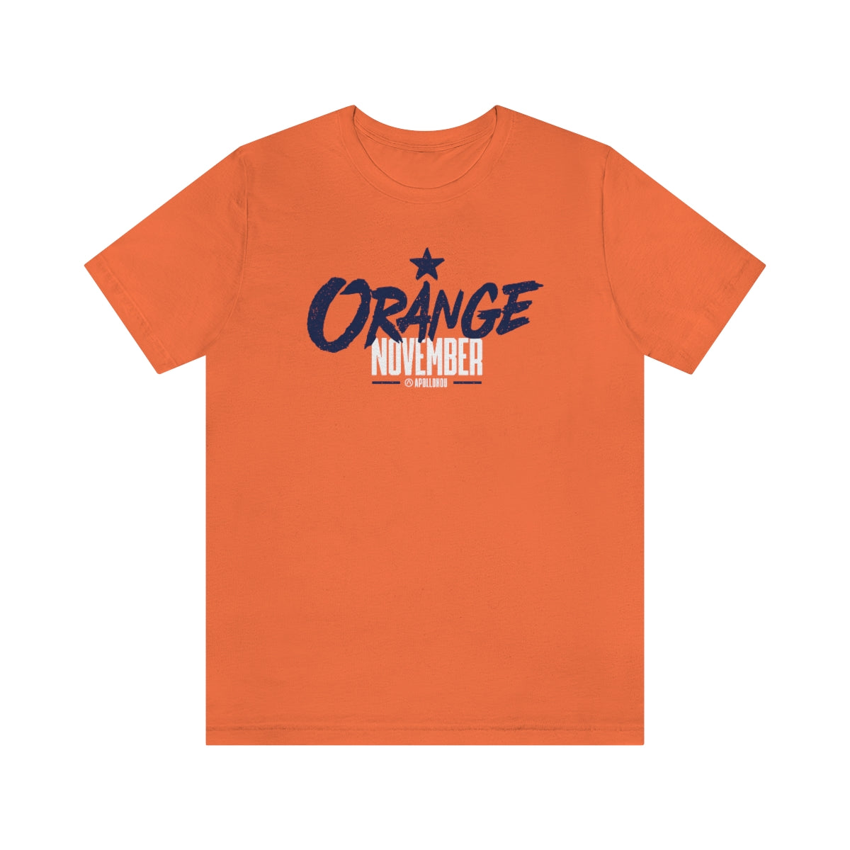 Orange November Unisex Jersey Tee