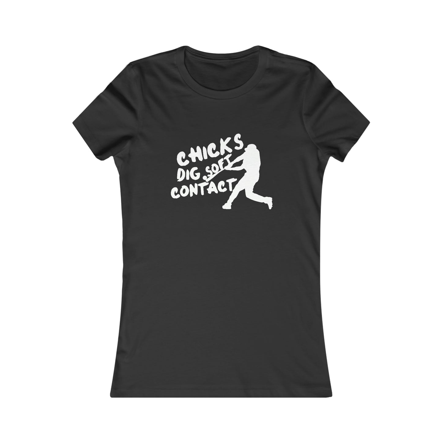 Chicks Dig Soft Contact Women's Favorite Tee