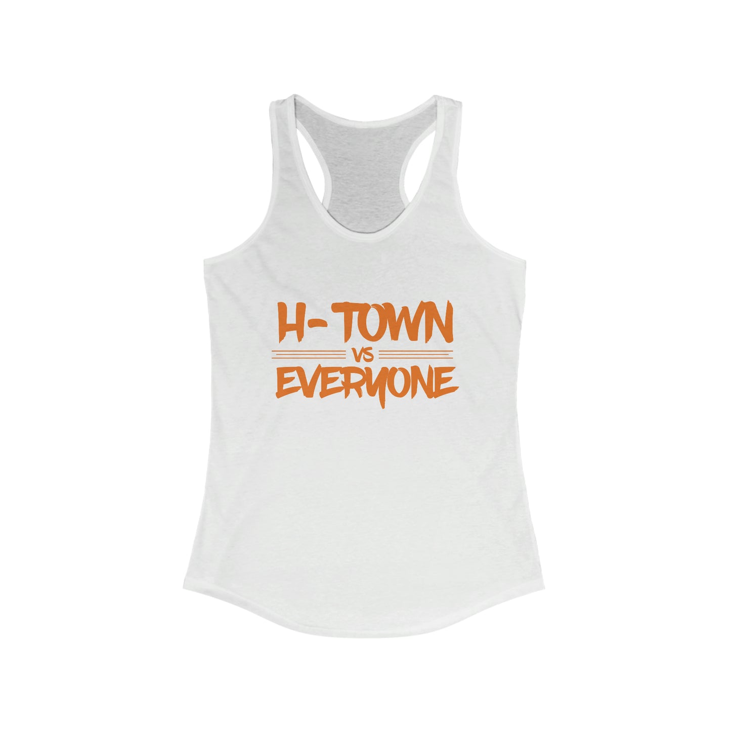 H-Town vs Everyone Women's Racerback Tank