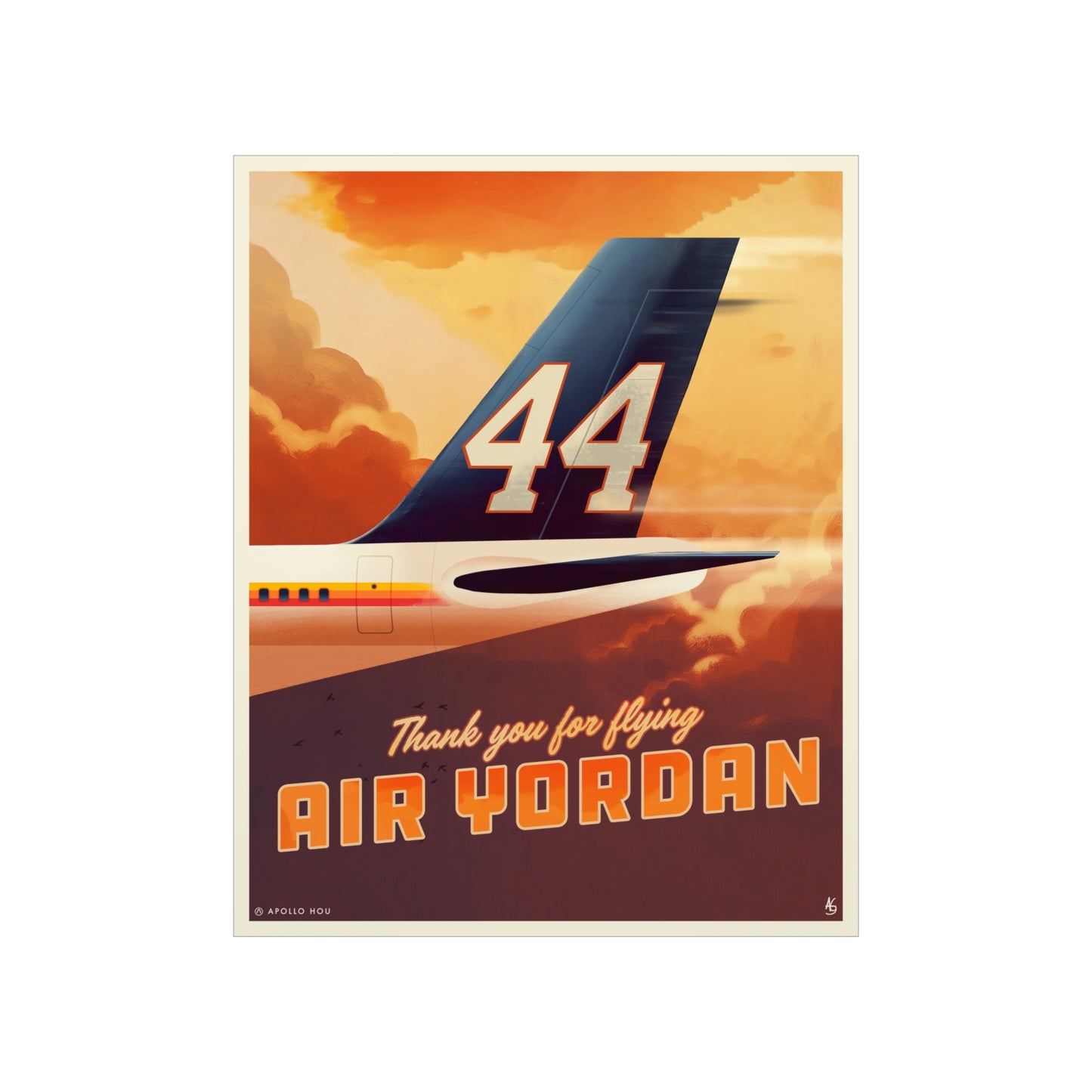 "Air Yordan" - Premium Matte Vertical Print