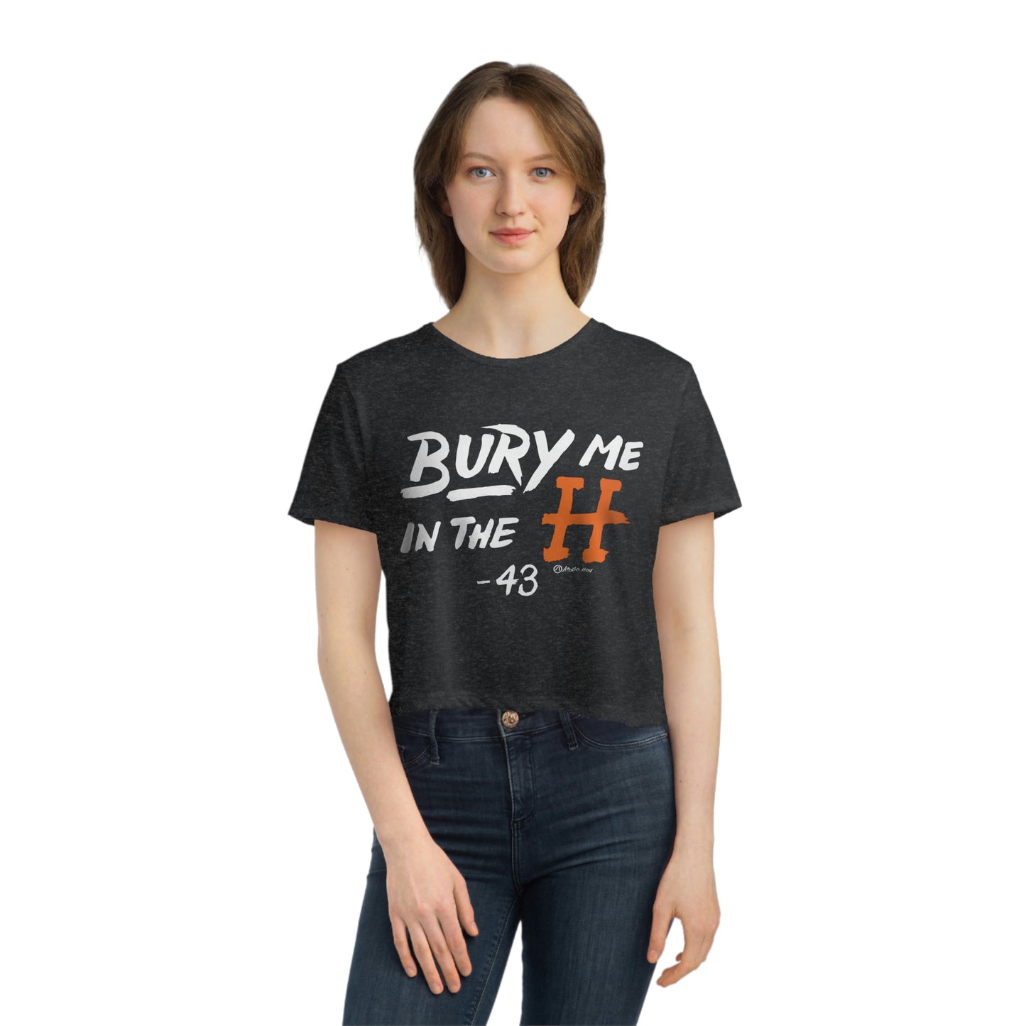 Bury Me In The H Cropped Tee
