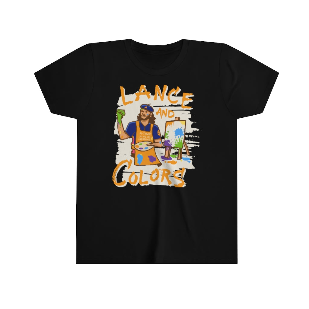 Lance And Colors Short Sleeve Kids Tee