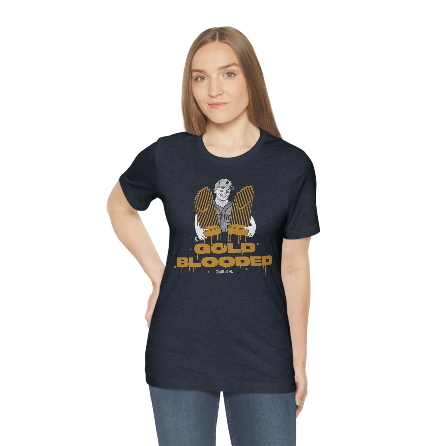GOLD BLOODED Unisex Jersey Tee