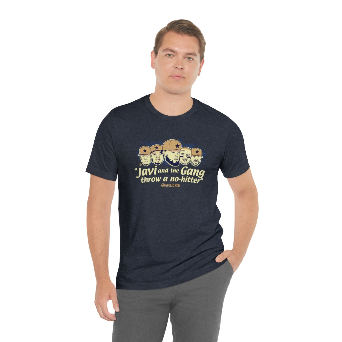 "Javi and the GANG throw a no-hitter" Unisex Jersey Tee