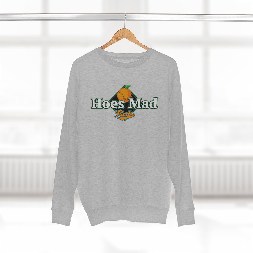 Hoes Mad Premium Crewneck Sweatshirt