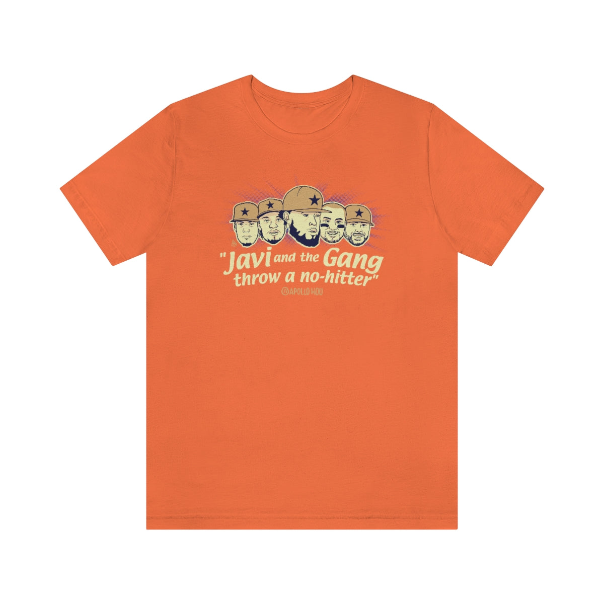 "Javi and the GANG throw a no-hitter" Unisex Jersey Tee