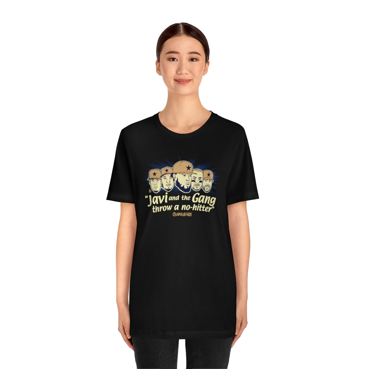 "Javi and the GANG throw a no-hitter" Unisex Jersey Tee