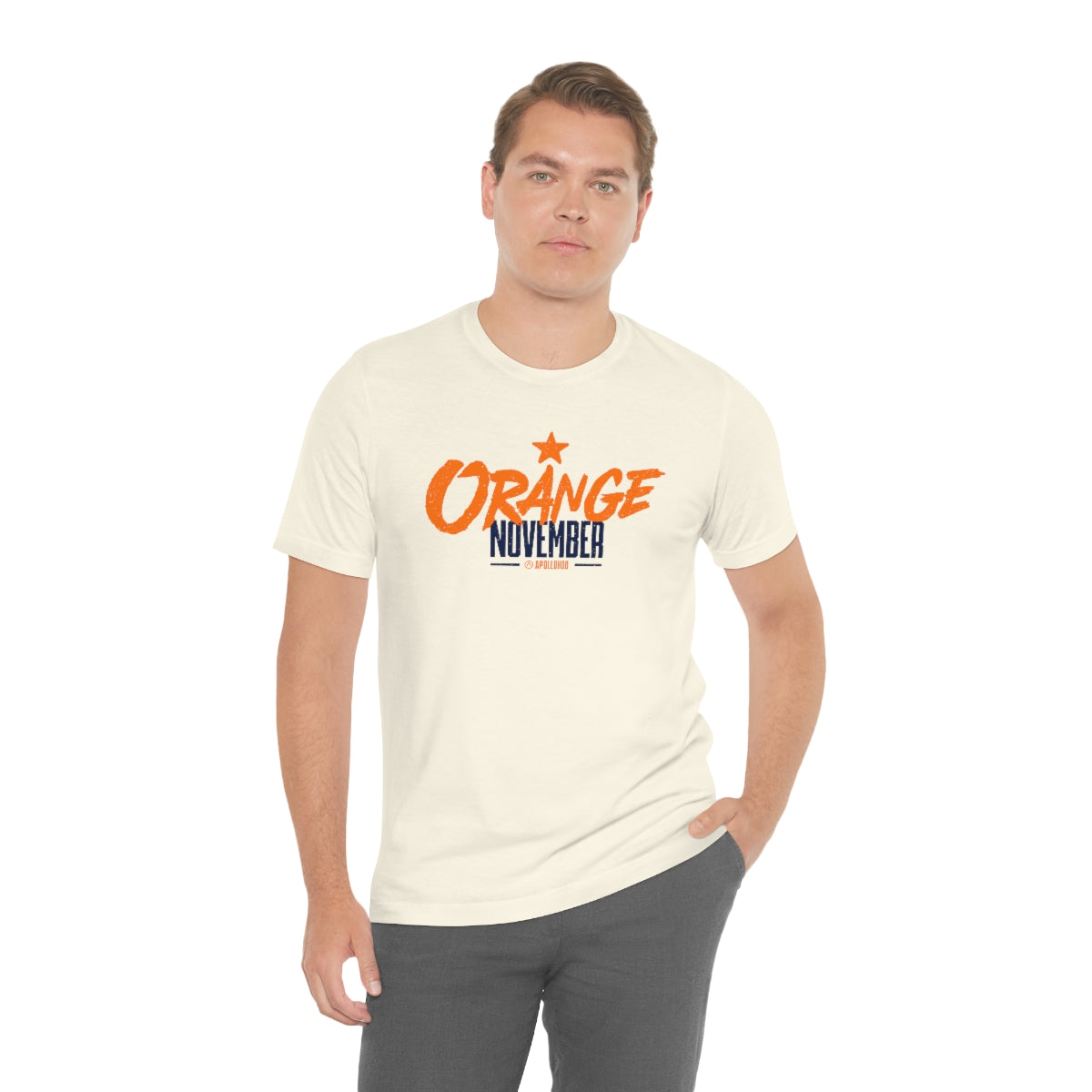 Orange November Unisex Jersey Tee