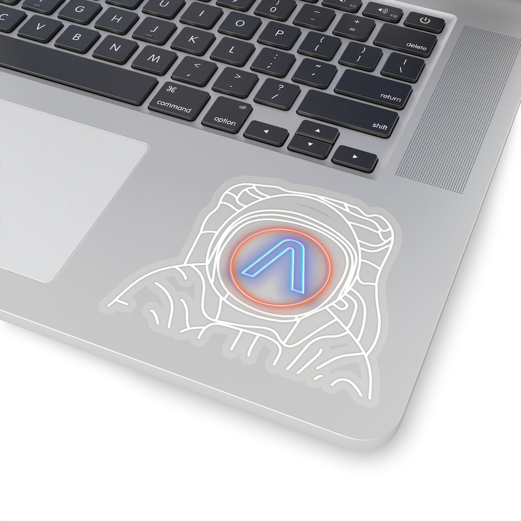 Apollo Spaceman Kiss-Cut Sticker