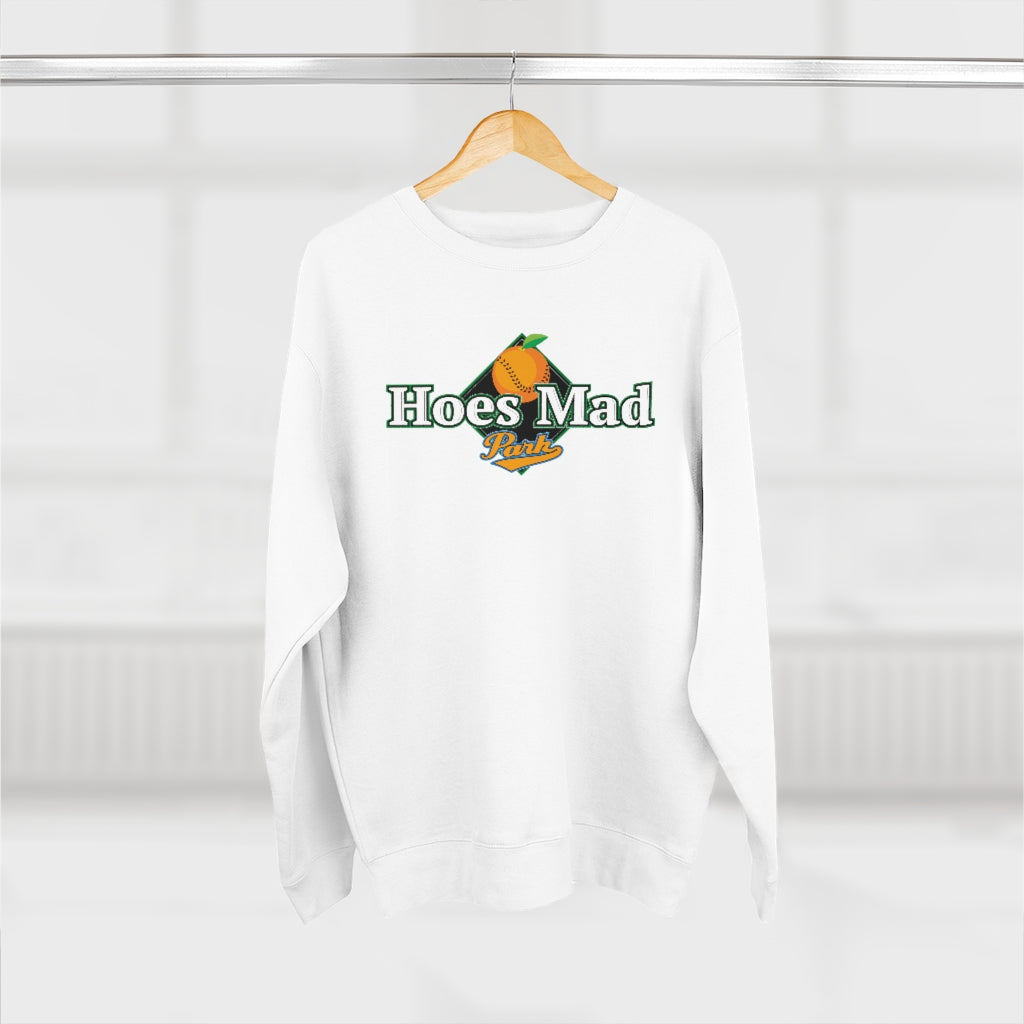 Hoes Mad Premium Crewneck Sweatshirt