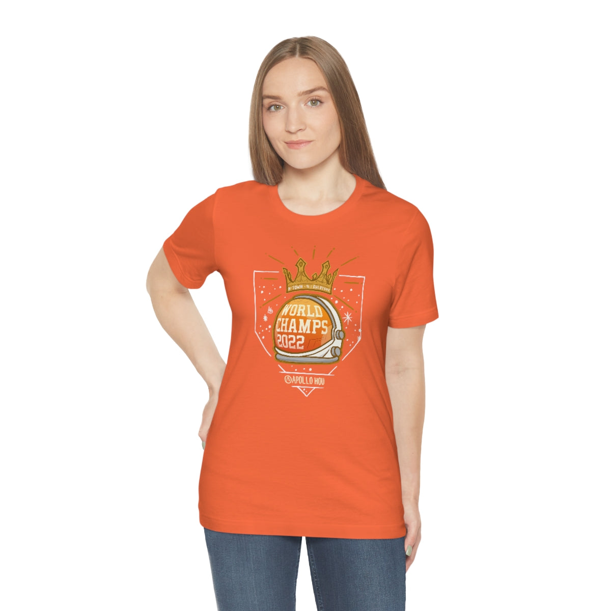 World Champs 2022 Spaceman Helmet Unisex Jersey Tee