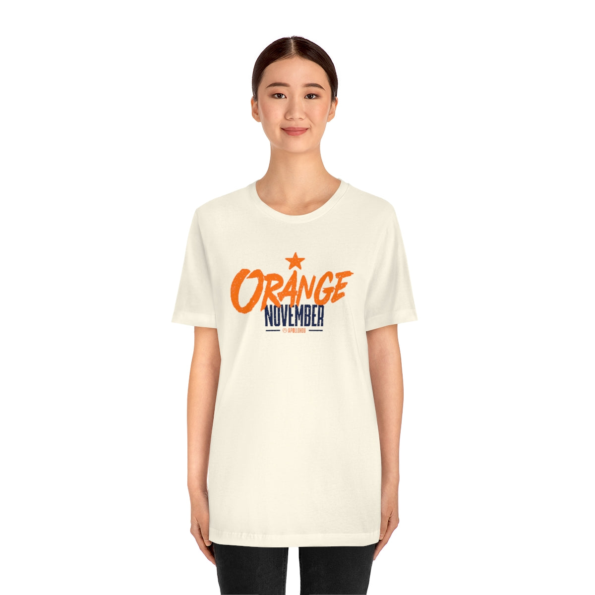 Orange November Unisex Jersey Tee
