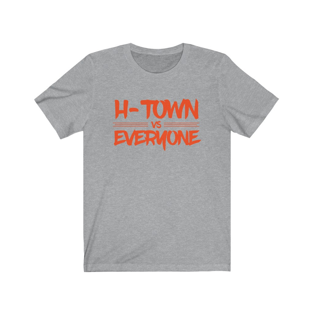 H-Town vs Everyone Alt Colors Unisex Jersey Short Sleeve Tee