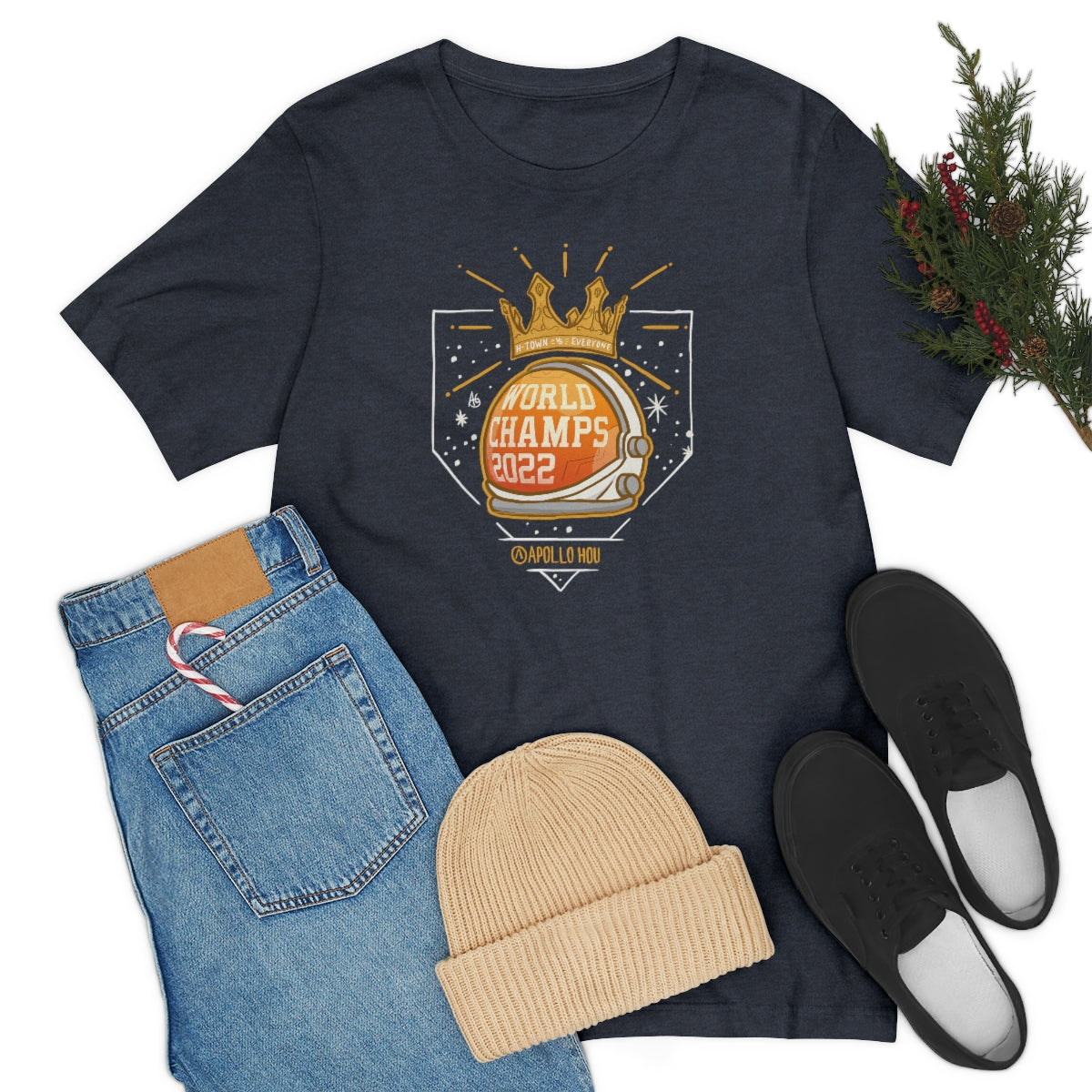 World Champs 2022 Spaceman Helmet Unisex Jersey Tee