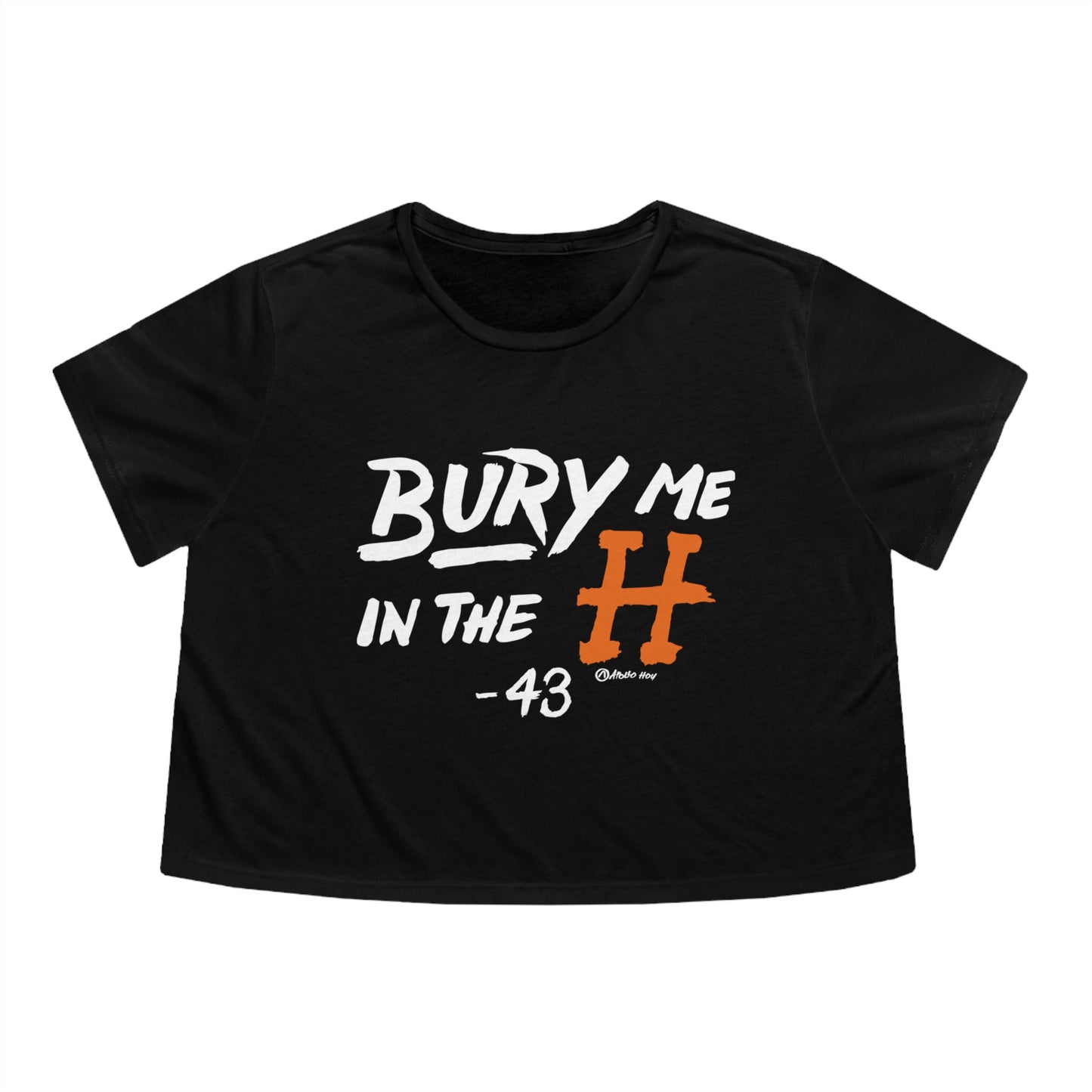 Bury Me In The H Cropped Tee
