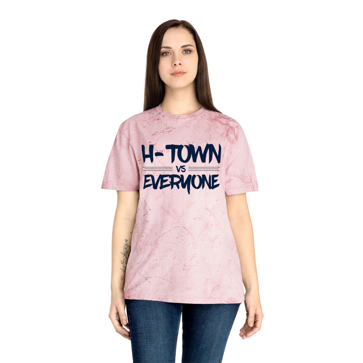 H-Town vs Everyone Unisex Color Blast T-Shirt