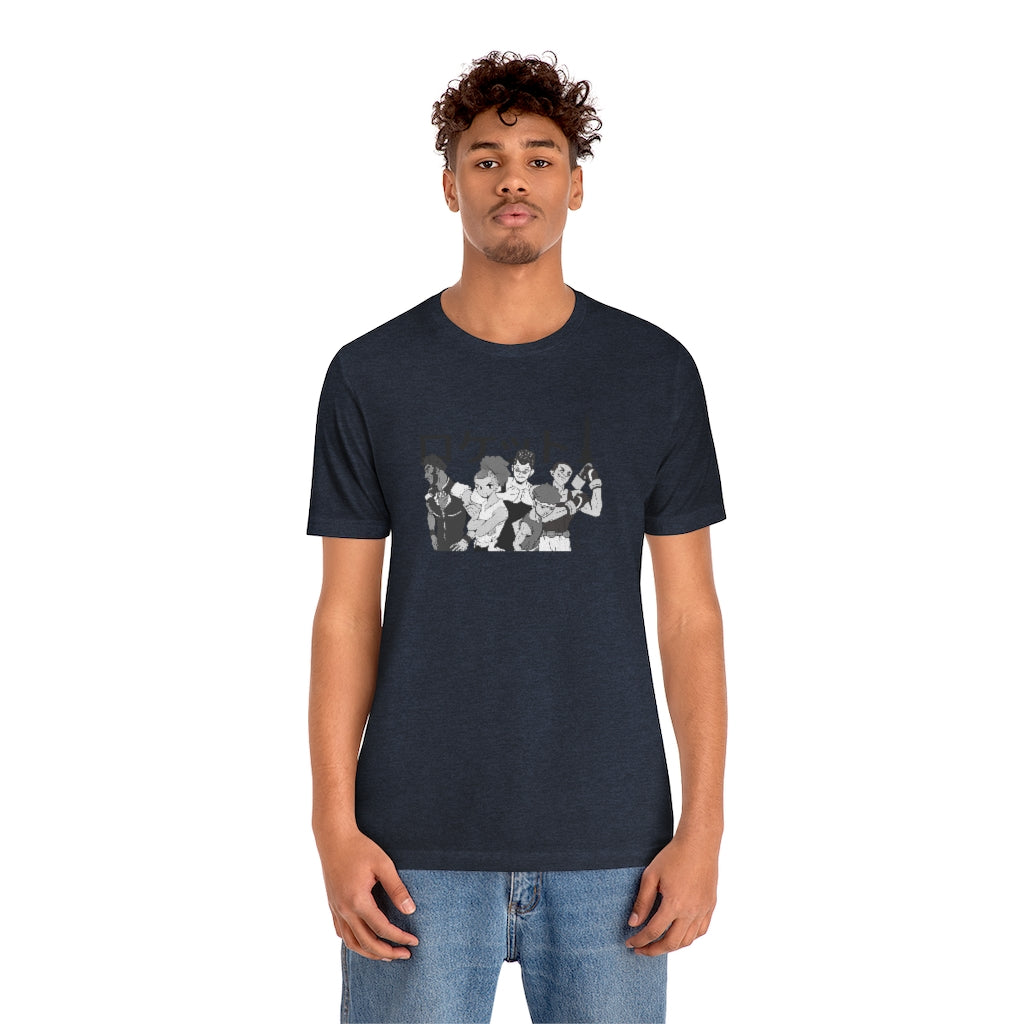 Rokketo Anime Unisex Jersey Tee
