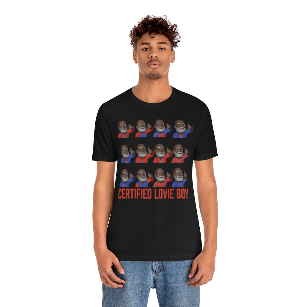 Certified Lovie Boy Unisex Jersey Short Sleeve Tee
